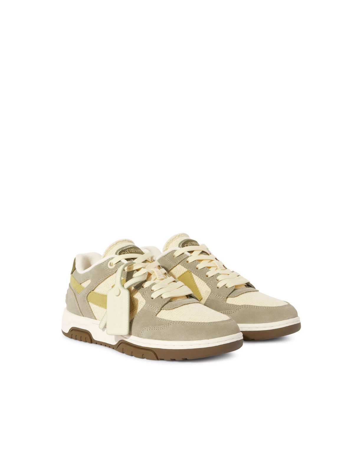 OFF WHITE SLIM OUT OF OFFICE GREY OMIA243S25LEA002
