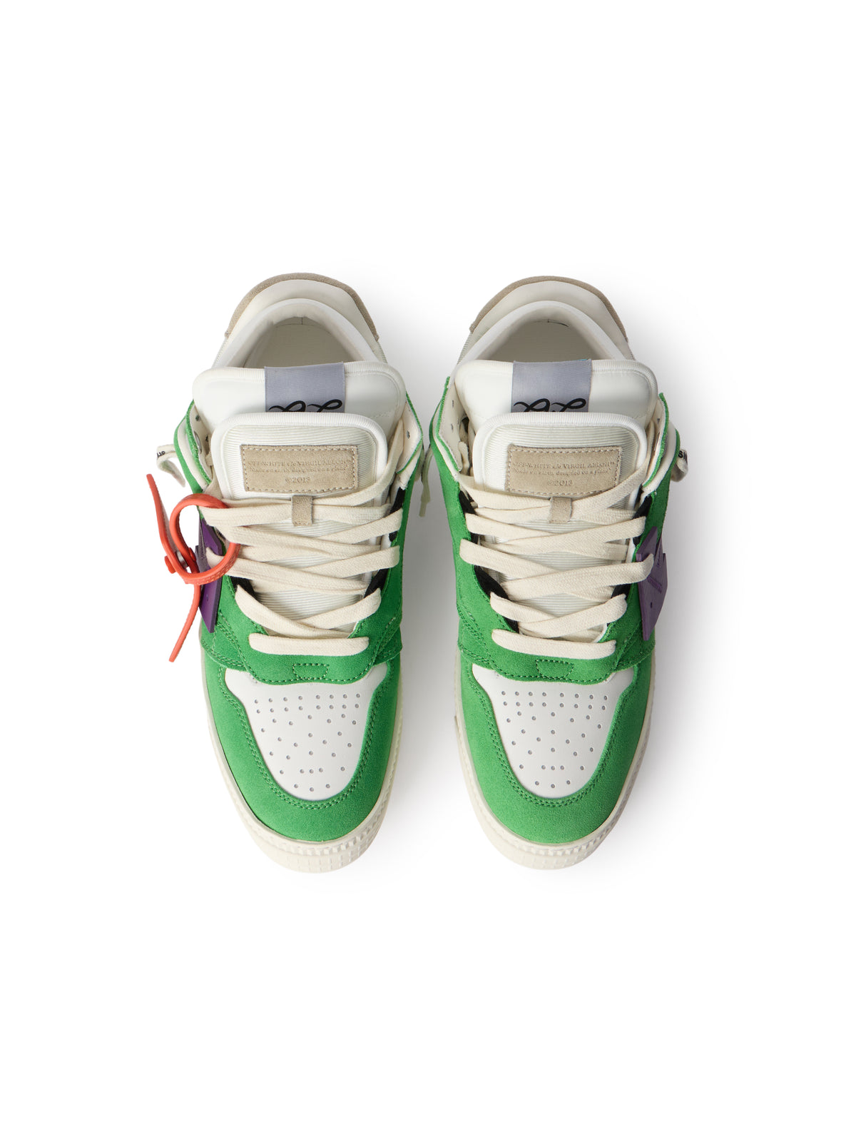 OFF WHITE 3.0 Floating Arrow PURPLE - AUBERGINE OMIA244C99LEA001