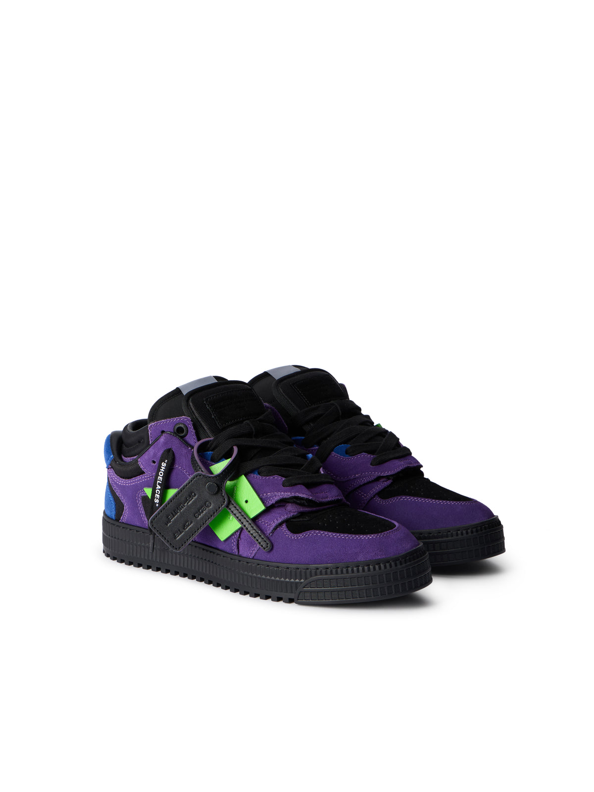 OFF WHITE 3.0 Floating Arrow DARK BLUE - LIME OMIA244C99LEA001