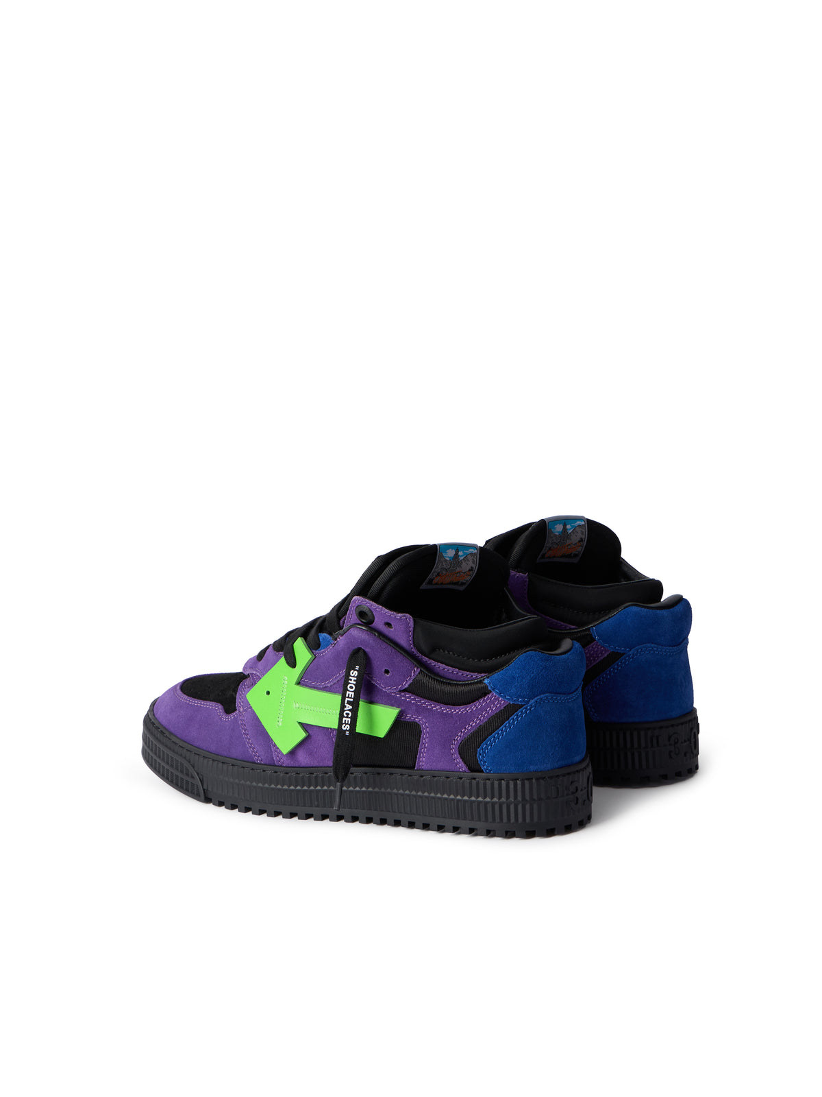OFF WHITE 3.0 Floating Arrow DARK BLUE - LIME OMIA244C99LEA001