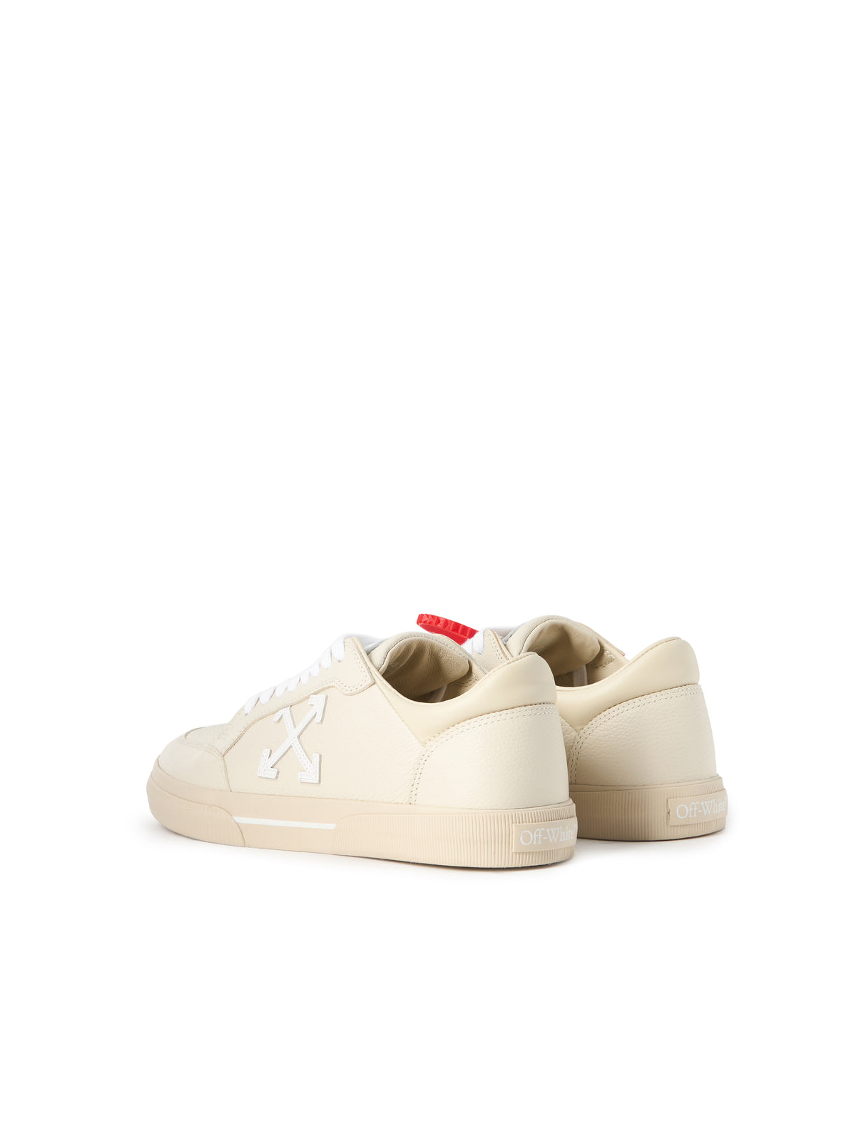 OFF WHITE Vulcanized Low Sneakers BEIGE - BEIGE OMIA293F25LEA001