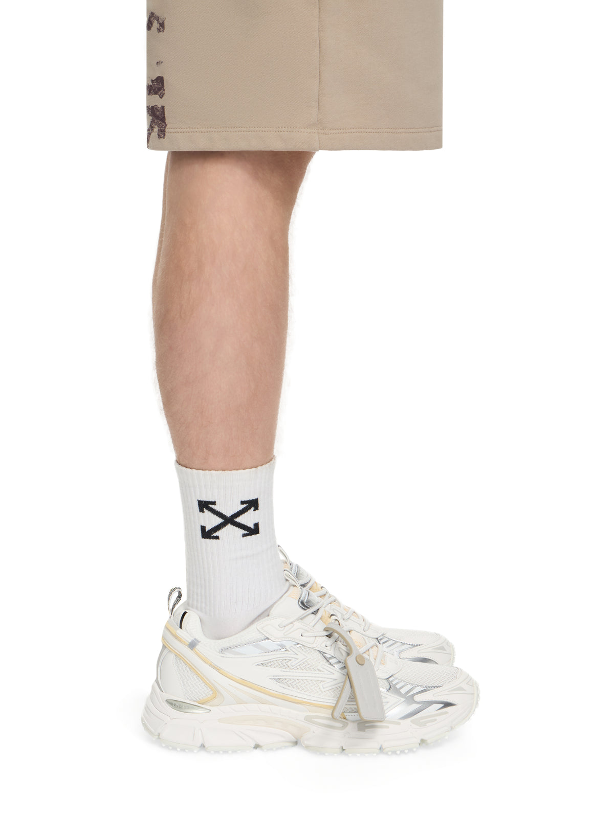 OFF WHITE Be Right Back Sneakers WHITE - WHITE OMIA295C99FAB001