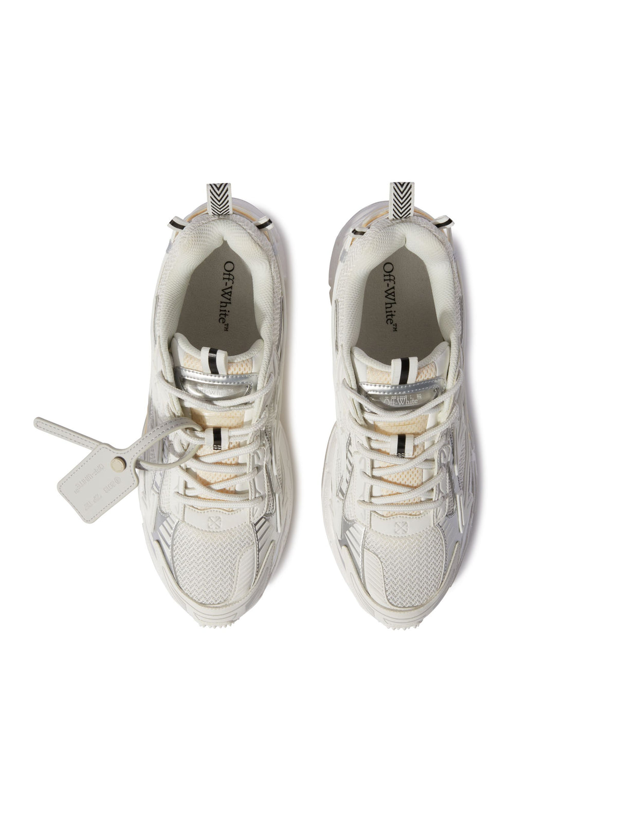 OFF WHITE Be Right Back Sneakers WHITE - WHITE OMIA295C99FAB001