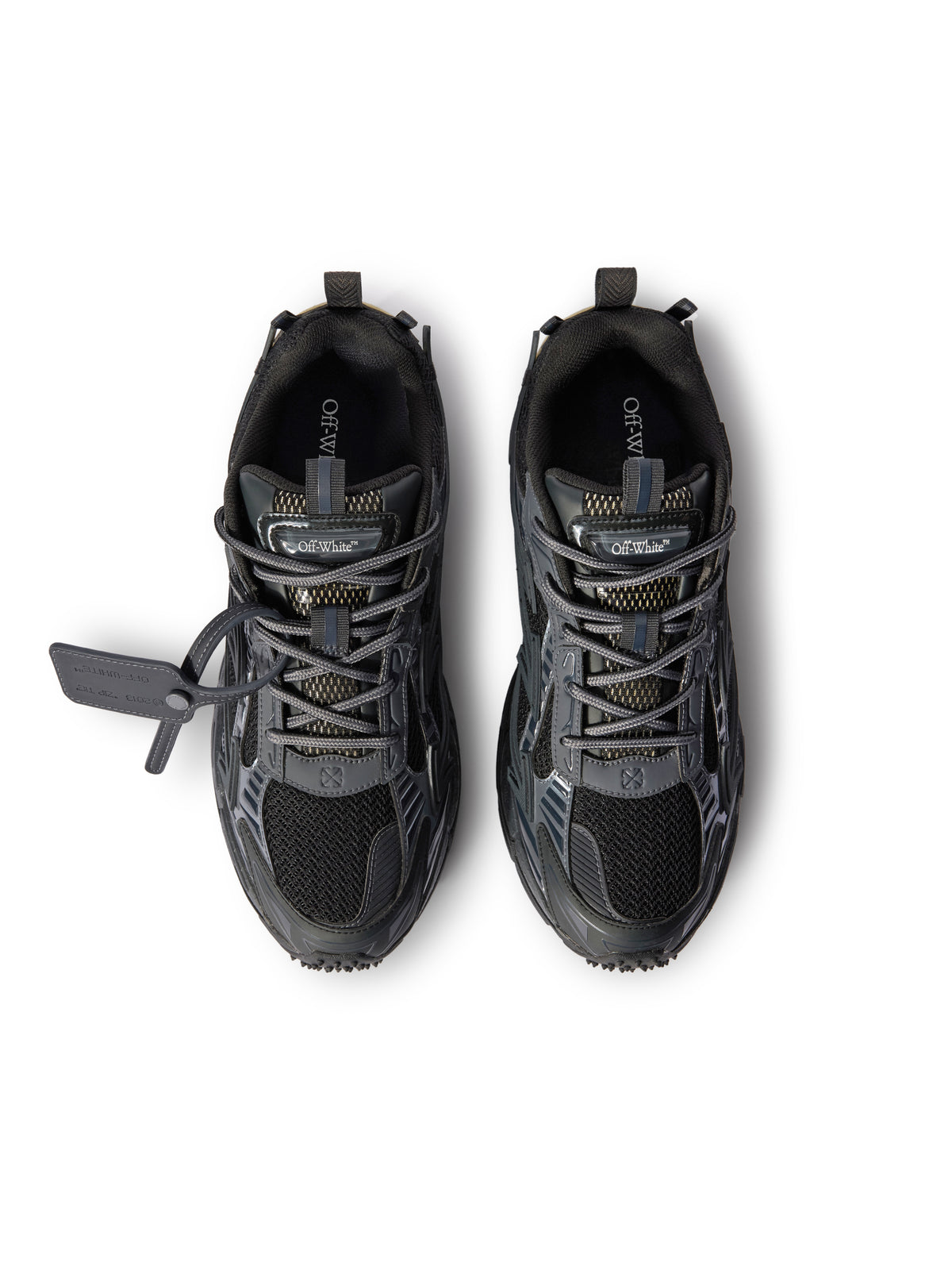 OFF WHITE Be Right Back Sneakers BLACK/BLACK OMIA295C99FAB001