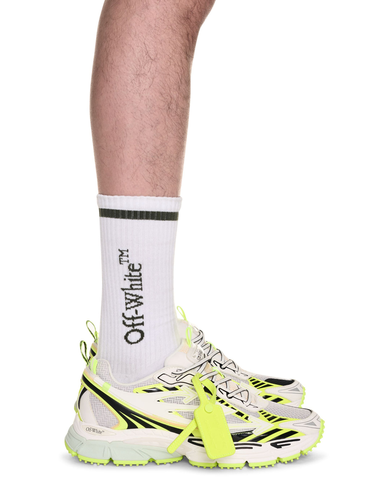 OFF WHITE Be Right Back Sneakers WHITE OMIA295F24FAB001