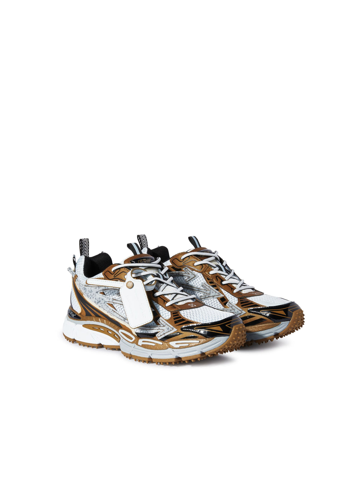 OFF WHITE OW BE RIGHT BACK BROWN OMIA295S25FAB004