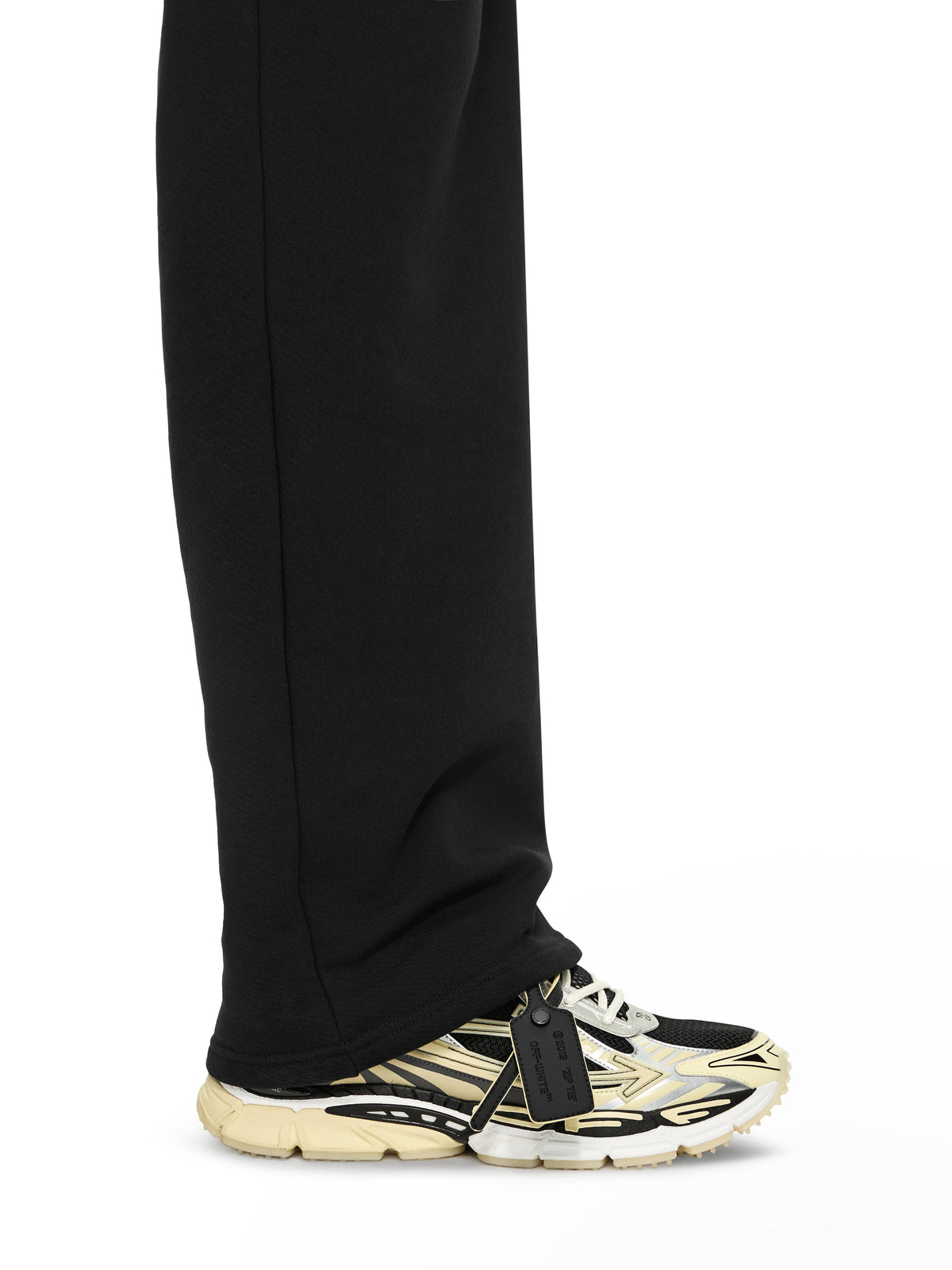 OFF WHITE Be Right Back Glow-In-The-Dark Sneakers BLACK - GLOW IN THE DARK OMIA295S26FAB003