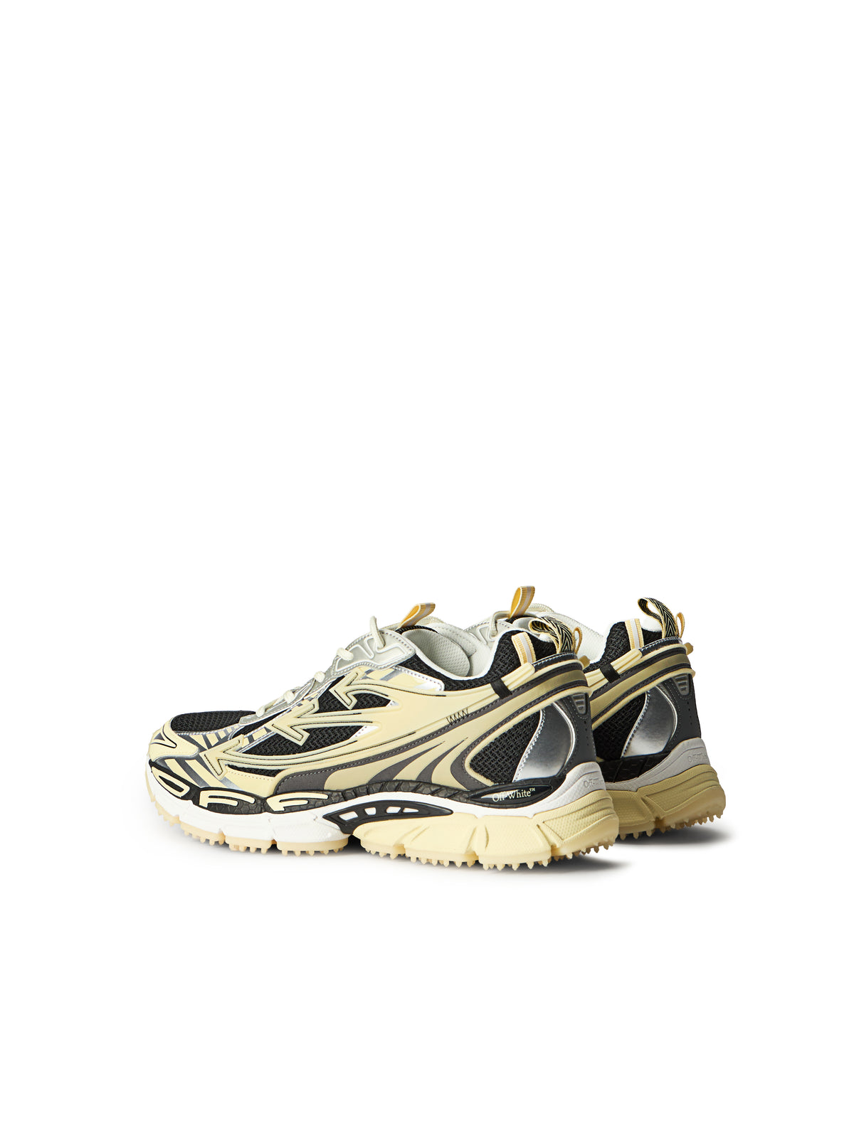 OFF WHITE Be Right Back Glow-In-The-Dark Sneakers BLACK - GLOW IN THE DARK OMIA295S26FAB003