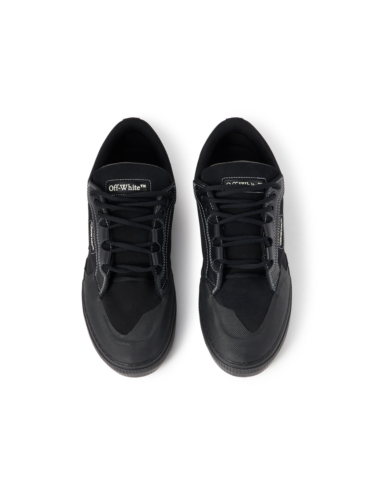 OFF WHITE Vulcanized 779 Suede Sneakers BLACK - BLACK OMIA296C99LEA001