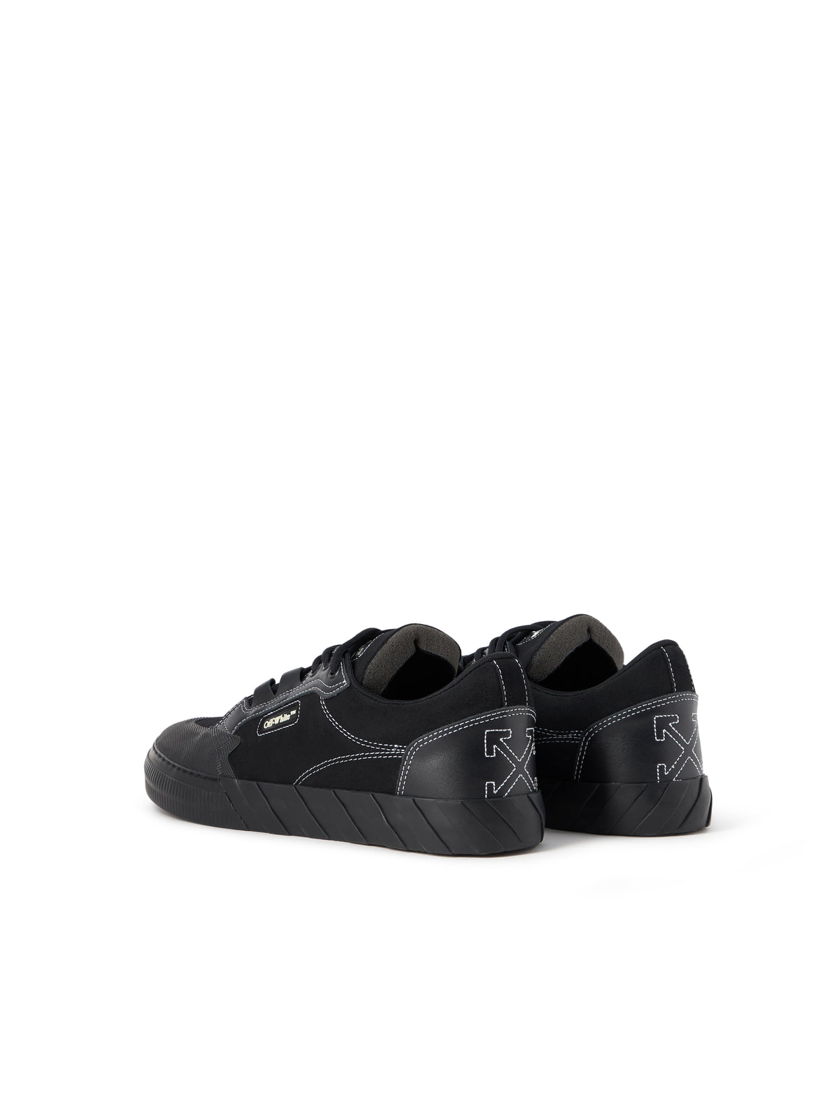 OFF WHITE Vulcanized 779 Suede Sneakers BLACK - BLACK OMIA296C99LEA001