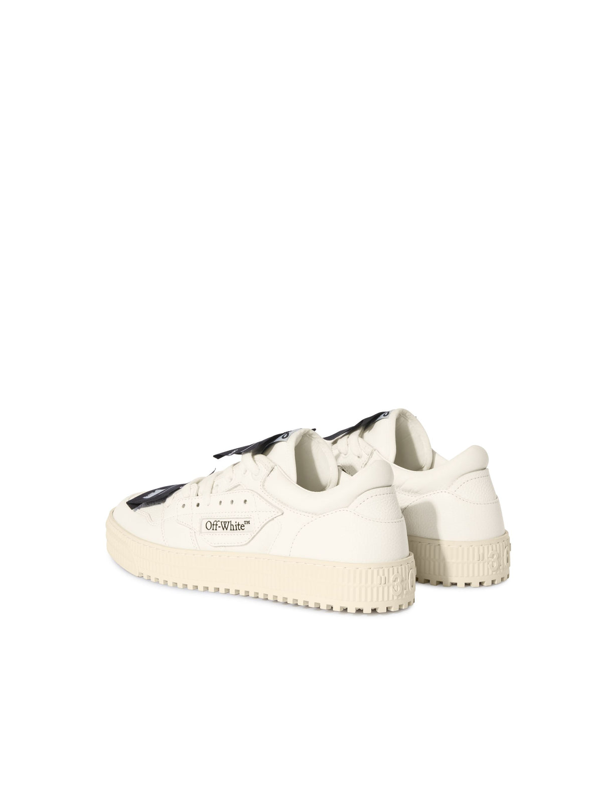 OFF WHITE 3.0 Court Low Top Sneakers WHITE/BLACK OMIA29KC99LEA001