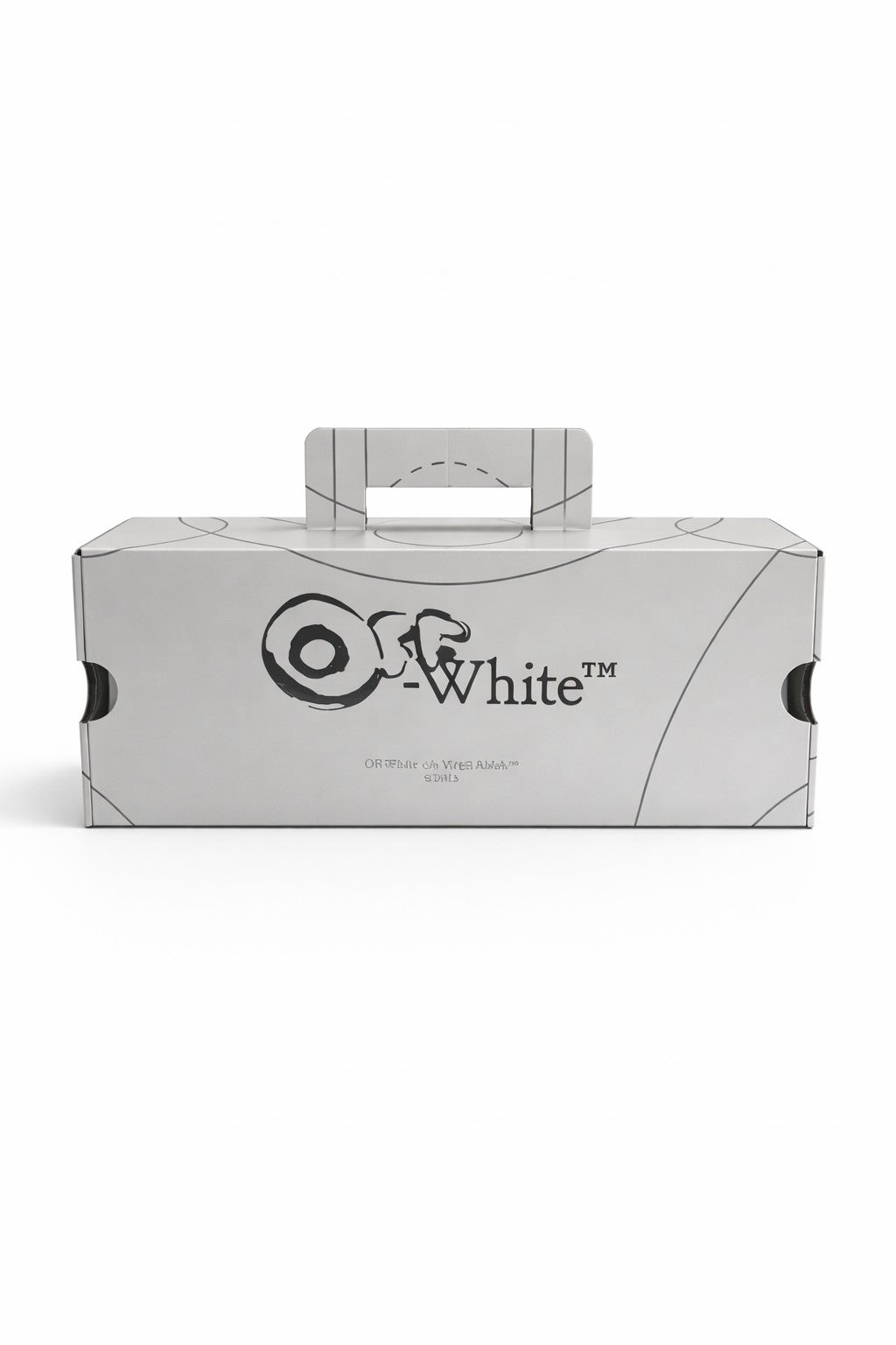 OFF WHITE End Of Play Sneakers WHITE - PURPLE OMIA2ALS26FAB002