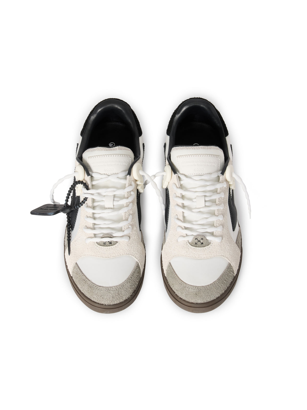 OFF WHITE End Of Play Sneakers WHITE - BLACK OMIA2ALS26FAB002