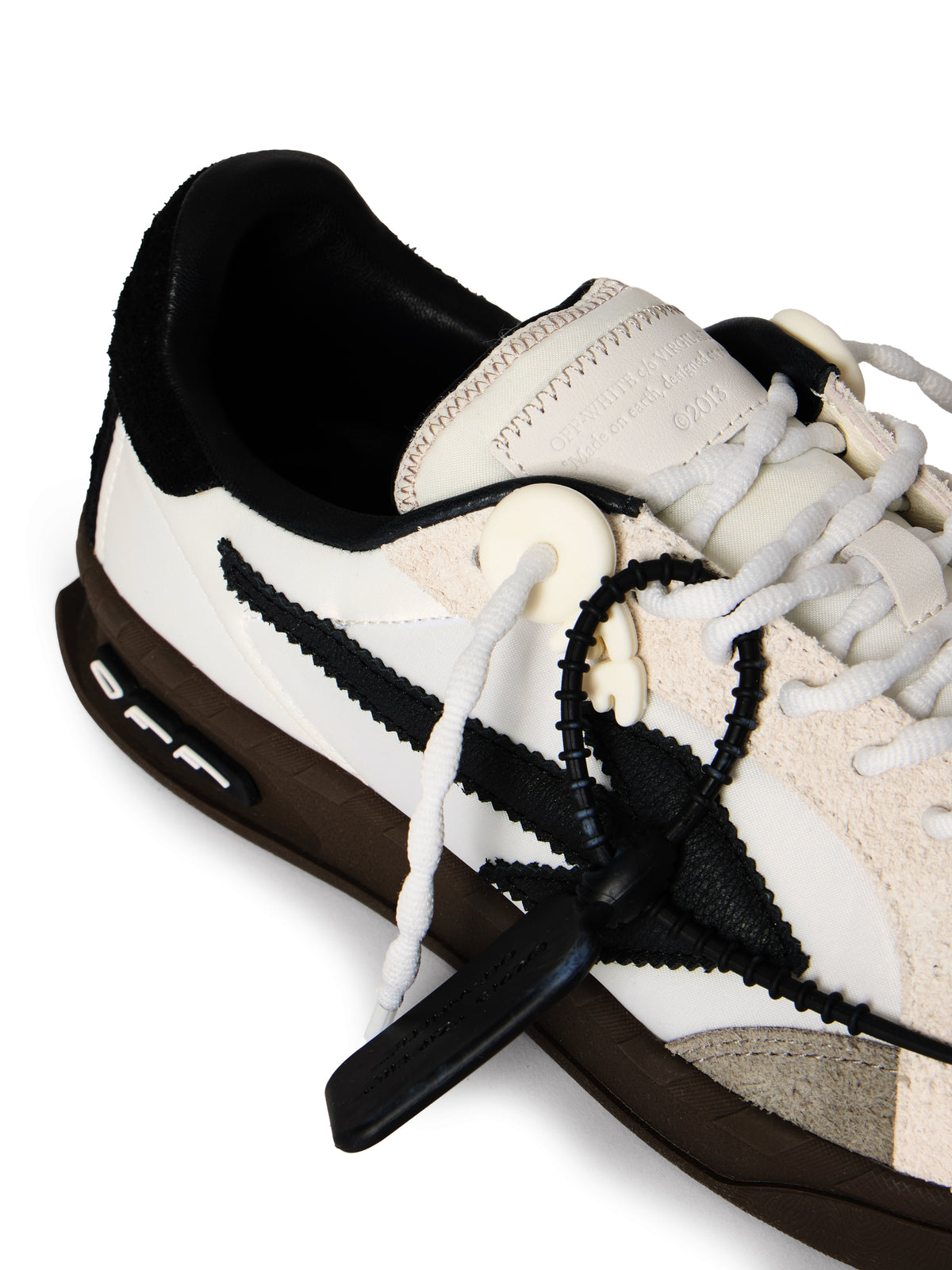 OFF WHITE End Of Play Sneakers WHITE - BLACK OMIA2ALS26FAB002