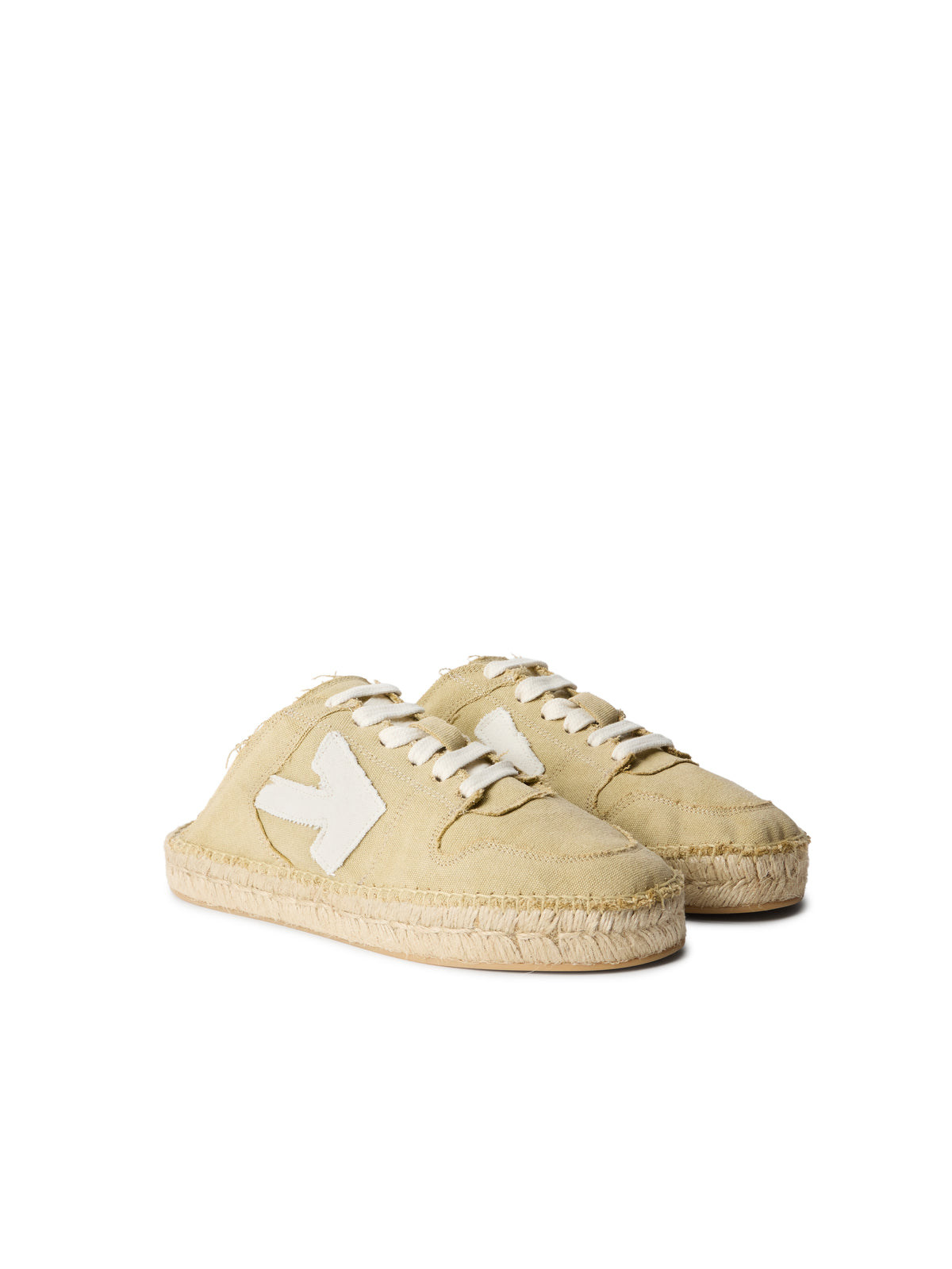 OFF WHITE Arrow Espadrillas BEIGE - WHITE OMIB00AS26FAB001