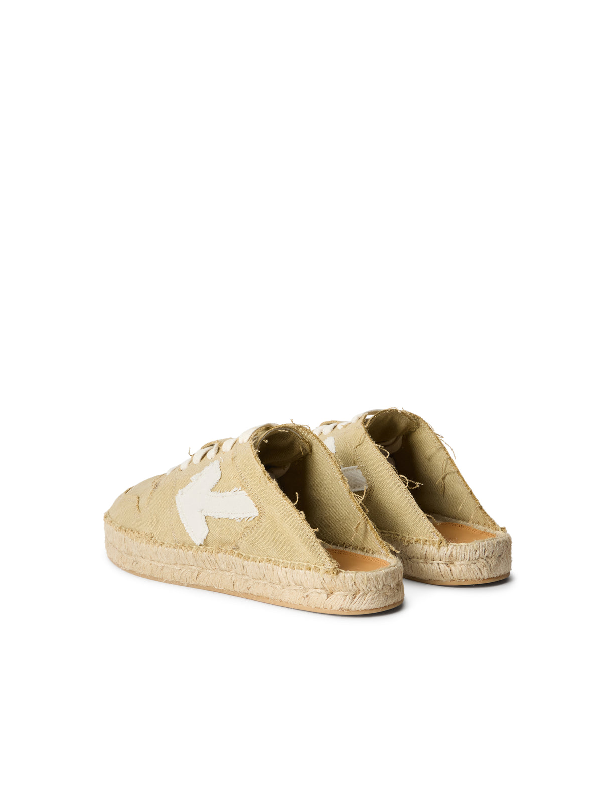 OFF WHITE Arrow Espadrillas BEIGE - WHITE OMIB00AS26FAB001