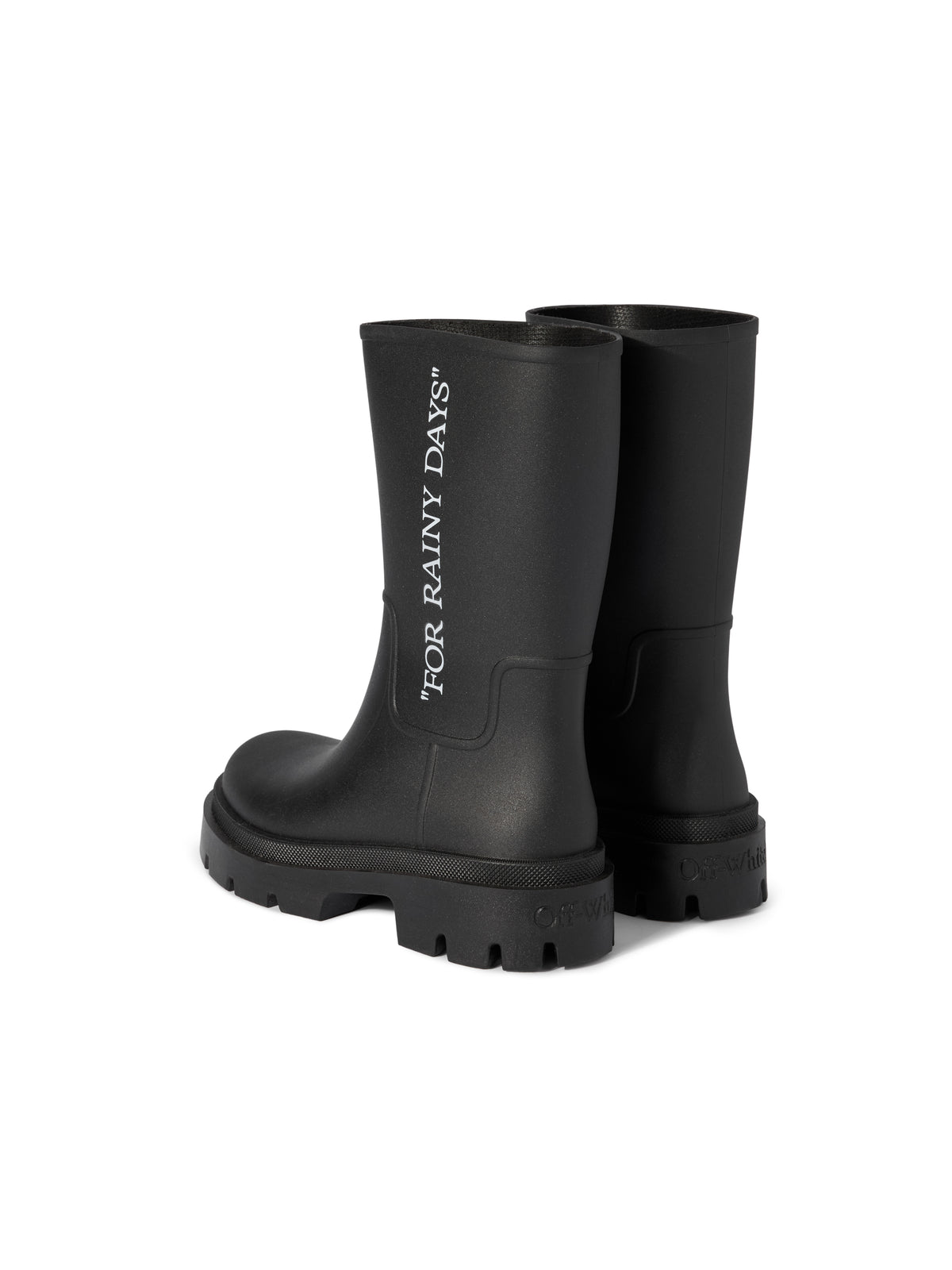 OFF WHITE Reboot Rainy Days BLACK/WHITE OMIE00BC99MAT001