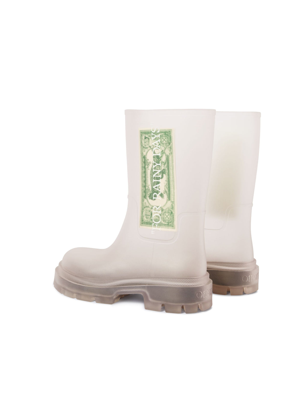 OFF WHITE Reboot Dollar WHITE OMIE00BS25MAT001