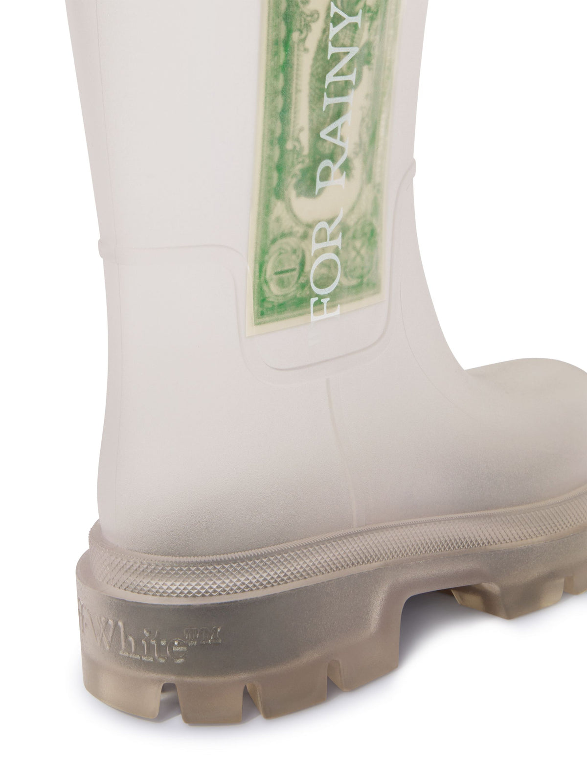 OFF WHITE Reboot Dollar WHITE OMIE00BS25MAT001
