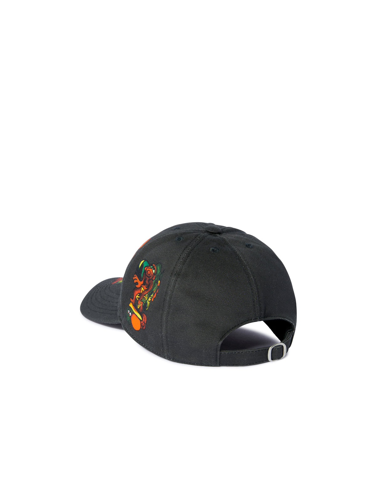 OFF WHITE NANA PRINT BASEBALL CAP BLACK OMLA04AZ25FAB001