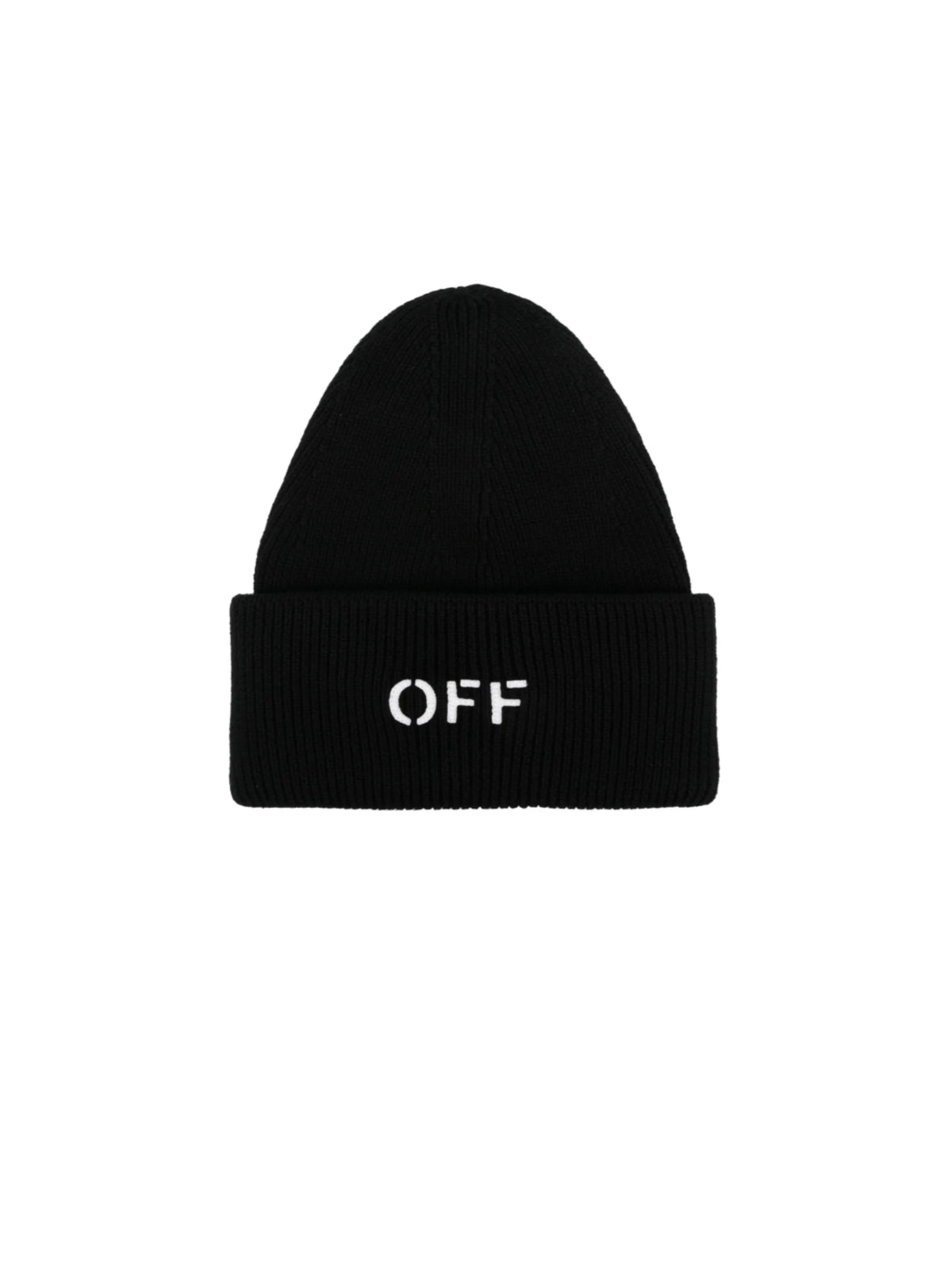 Off Stamp Loose Knit Beanie