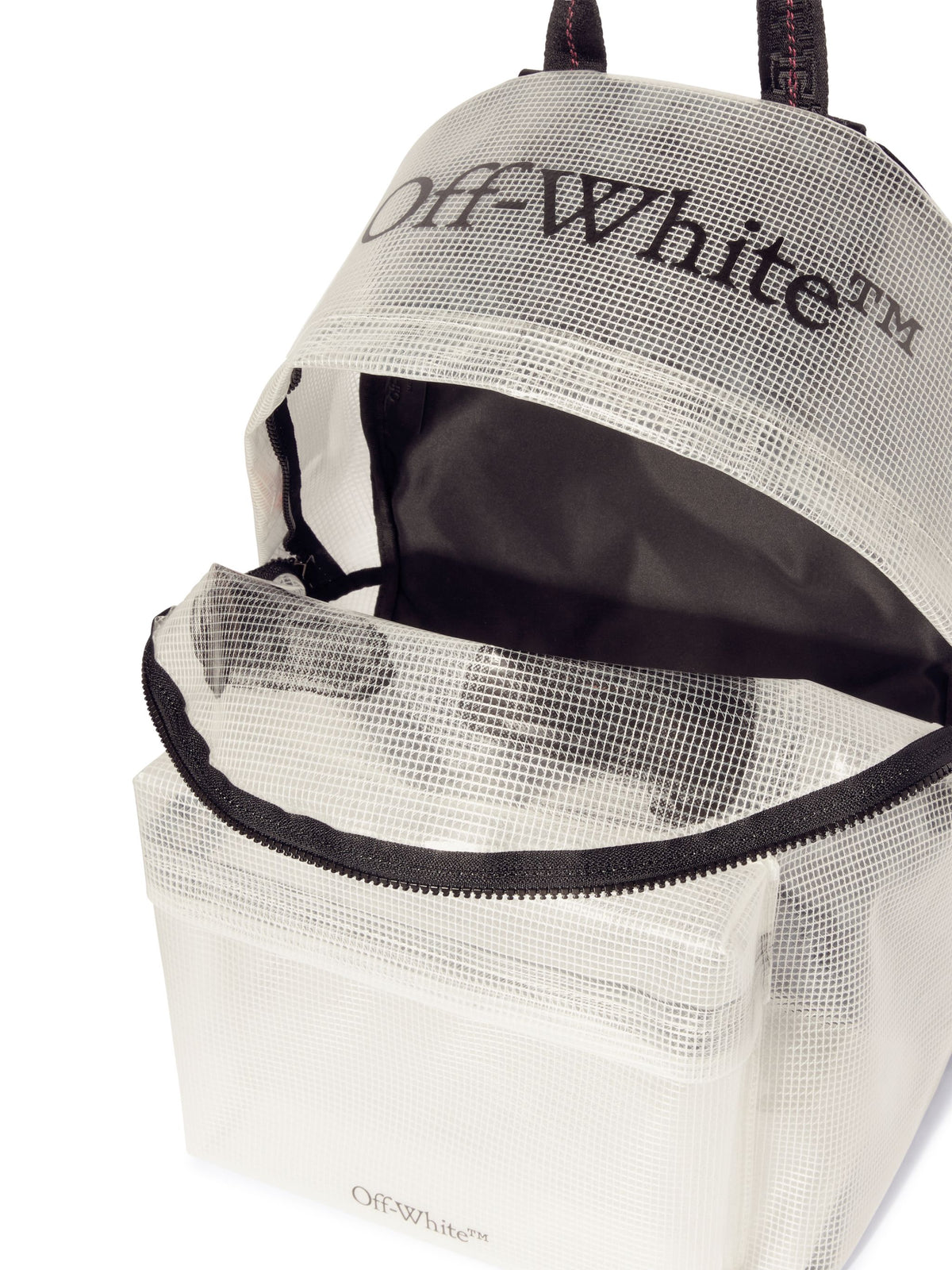 OFF WHITE HERITAGE BACKPACK RIPSTOP WHITE OMNB124S25FAB001