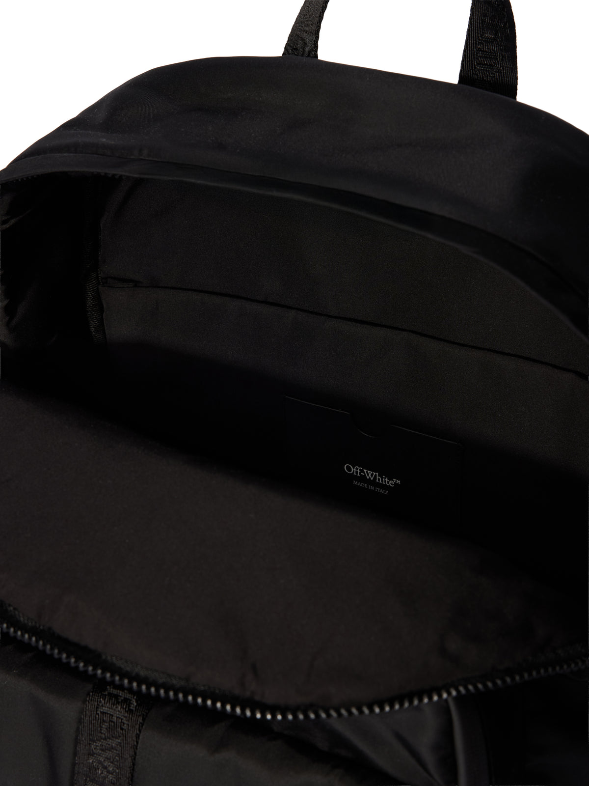 OFF WHITE Outdoor Round Backpack BLACK - NO COLOR OMNB125C99FAB001