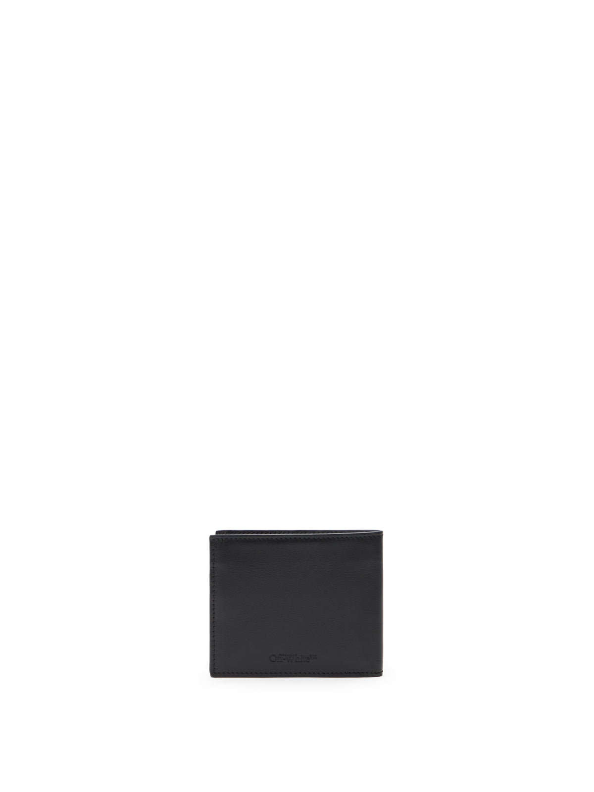 OFF WHITE Bookish Spray Arrow Bifold Wallet BLACK OMNC085S26LEA001