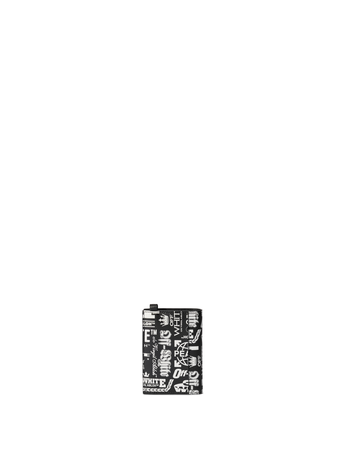 OFF WHITE Heritage Multilogo Wallet BLACK - WHITE OMNC09AF25LEA002