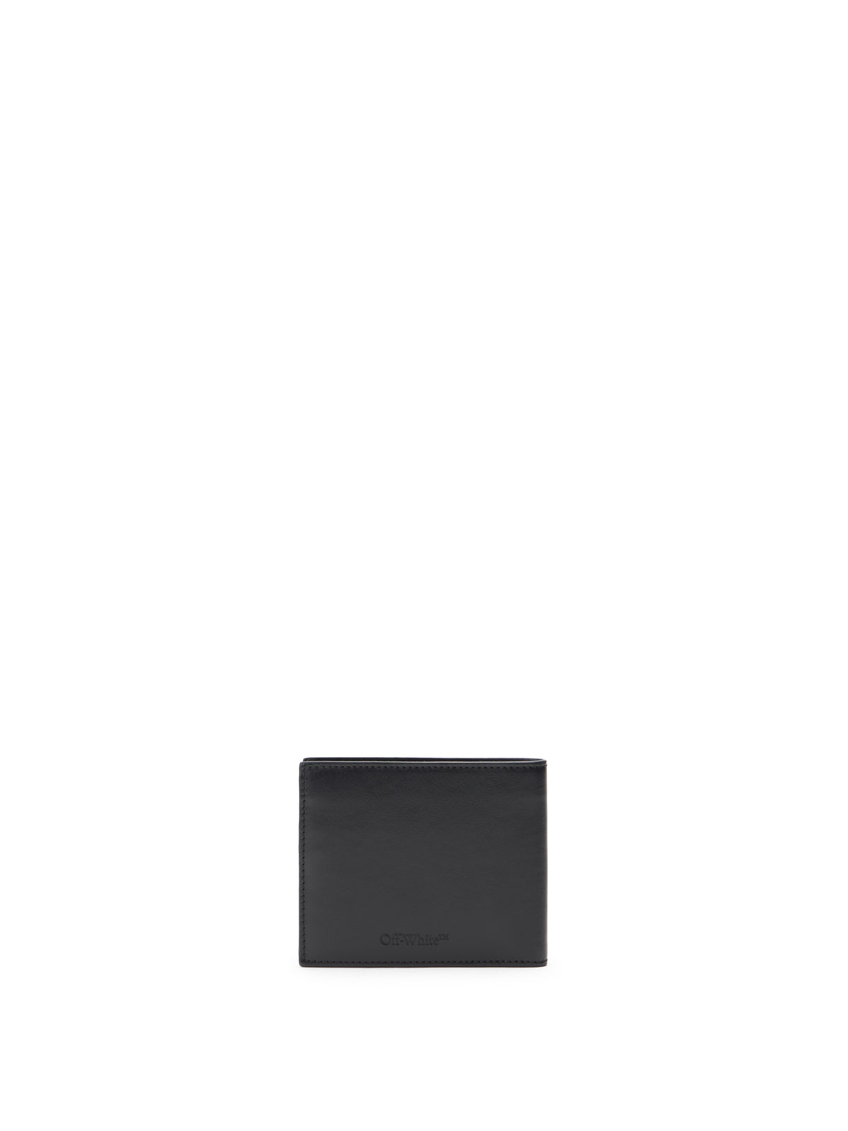 OFF WHITE Diagonal Bifold Wallet BLACK OMNC09BS26LEA001