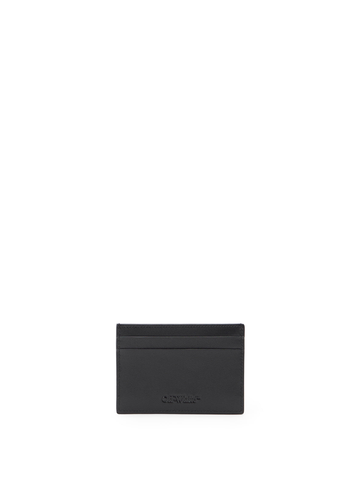 OFF WHITE Diagonal Card Case BLACK OMND079S26LEA001