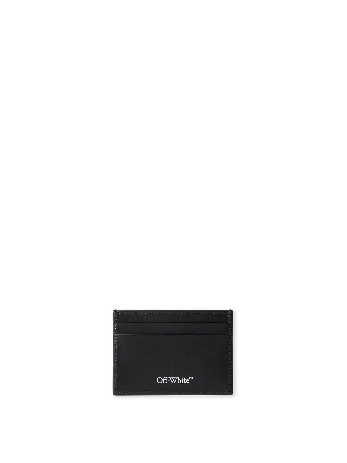 OFF WHITE Bookish Card Case BLACK - WHITE OMND089C99LEA001