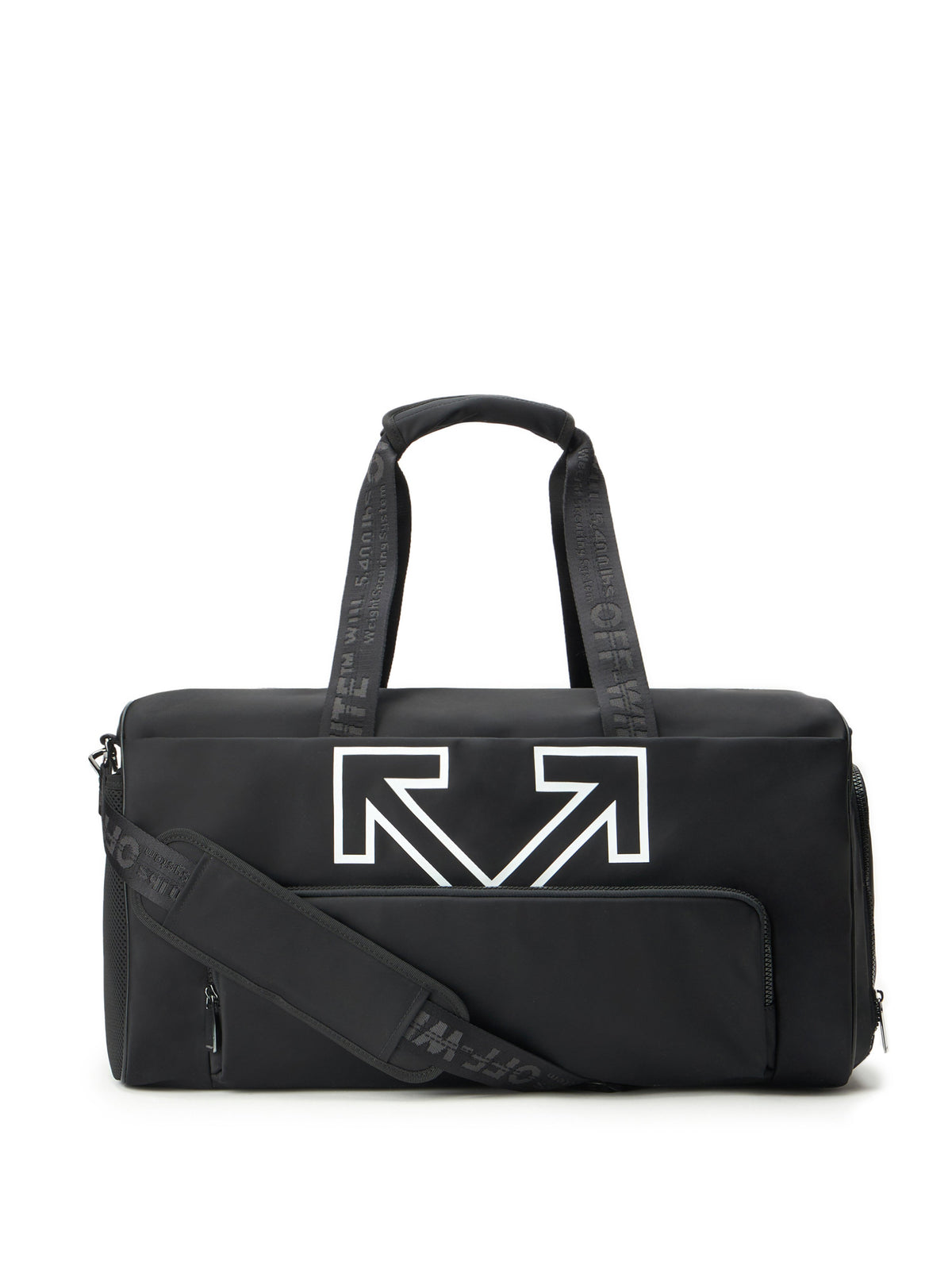 OFF WHITE Heritage Gym Bag BLACK OMNL027C99FAB001