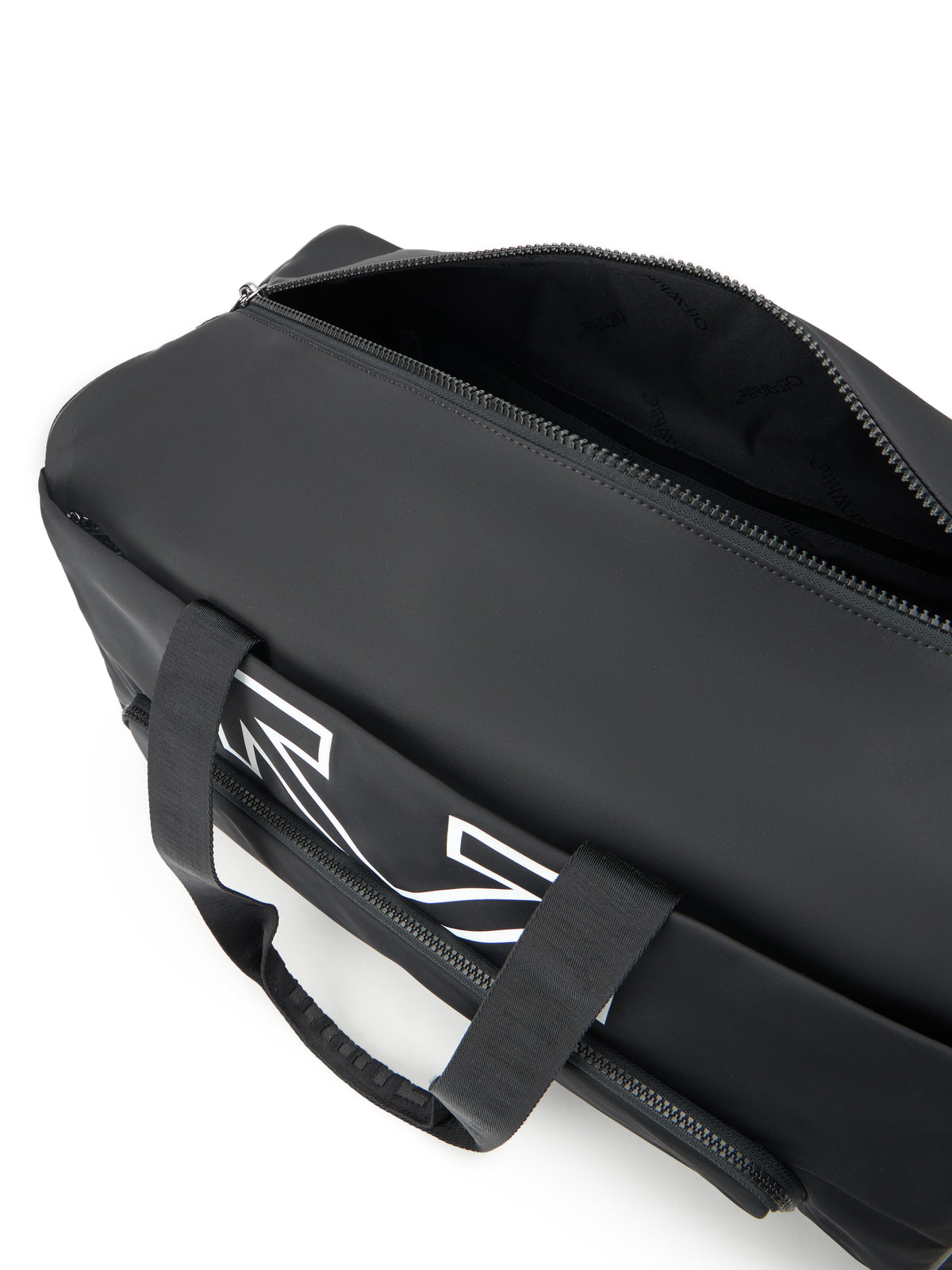 OFF WHITE Heritage Gym Bag BLACK OMNL027C99FAB001