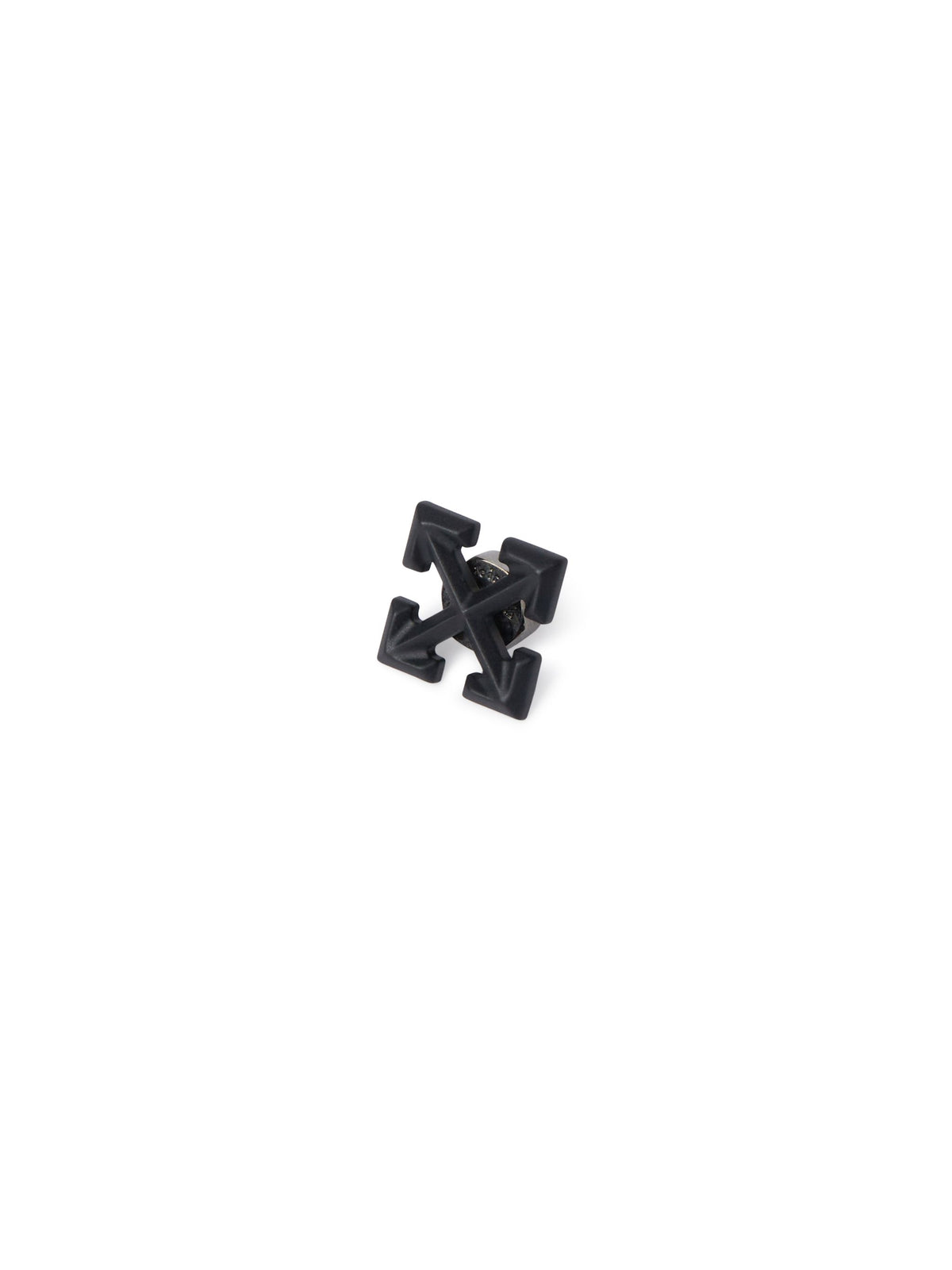 OFF WHITE Arrow Mono Earring BLACK - NO COLOR OMOD11FC99MET001