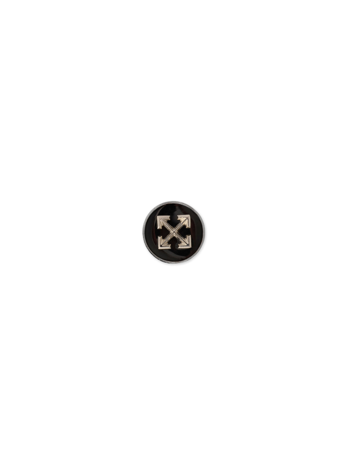 Round Arrow Mono Earring