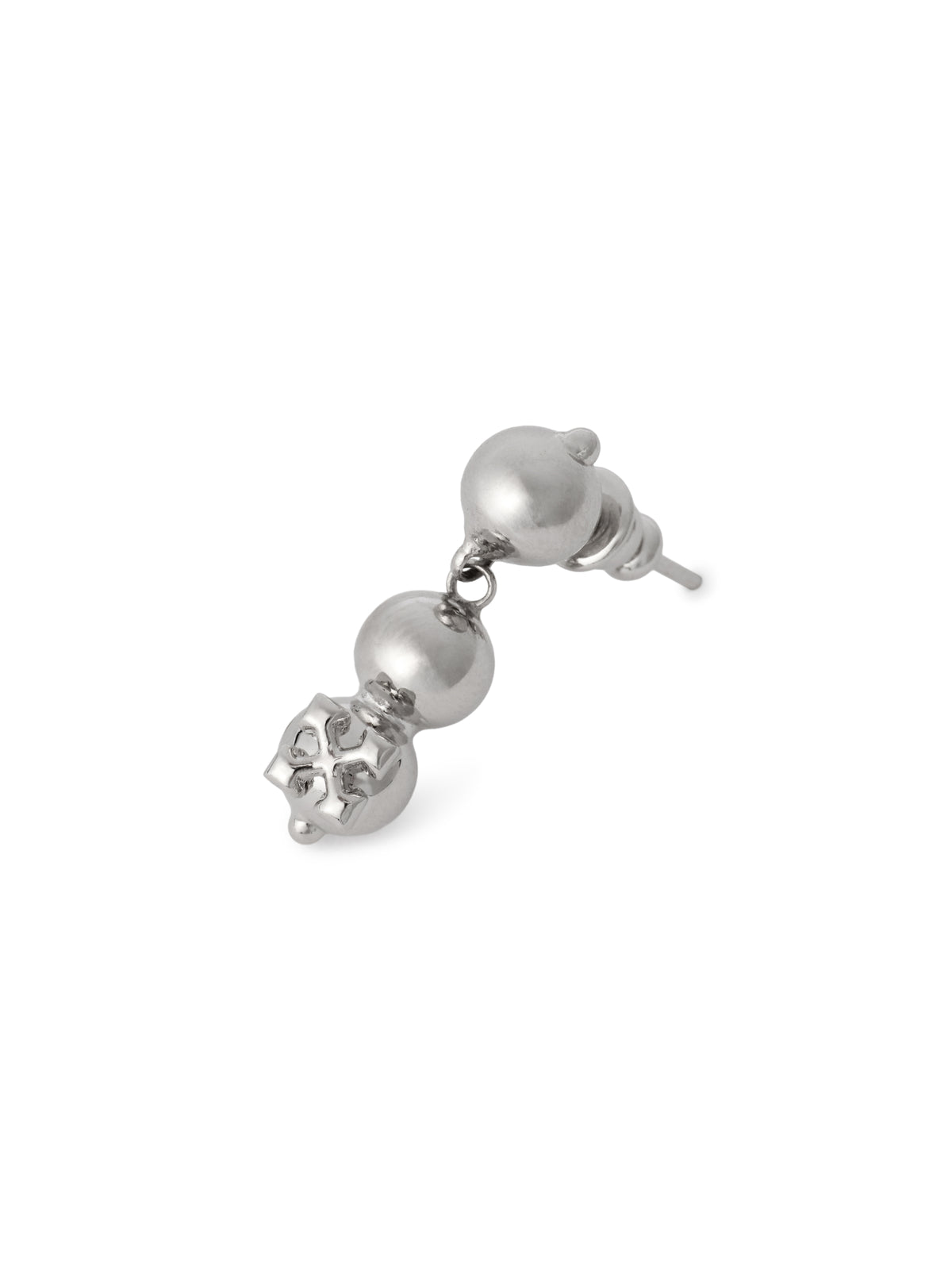 OFF WHITE Arrow Ballchain Mono Earring SILVER - SILVER OMOD11MF25MET001