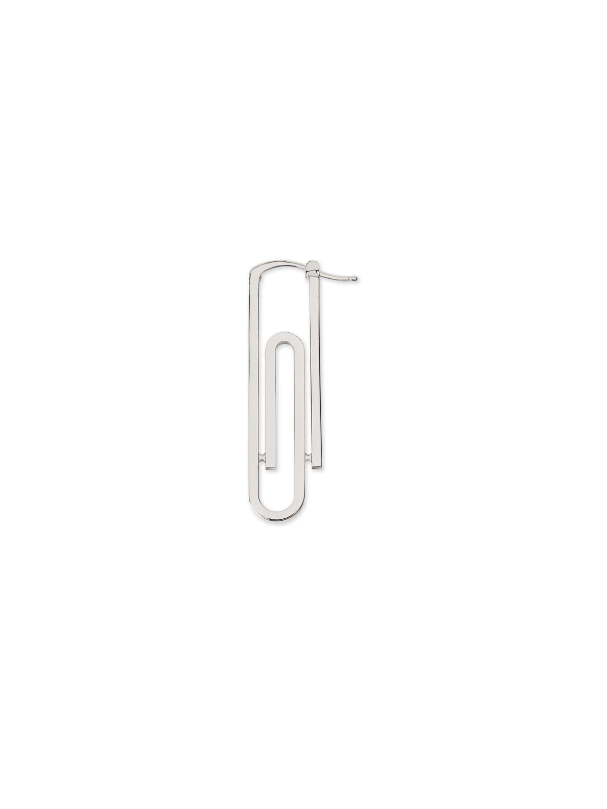 Paperclip Mono Earring