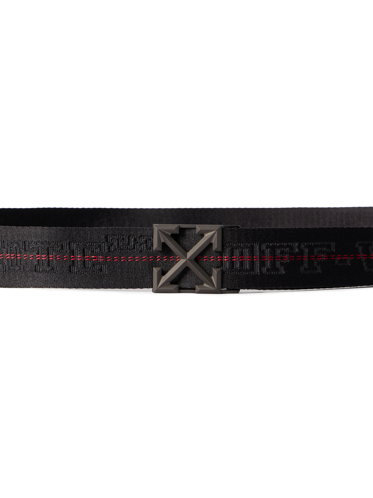 OFF WHITE Arrow Tape Belt BLACK - NO COLOR OMRB14BC99FAB002