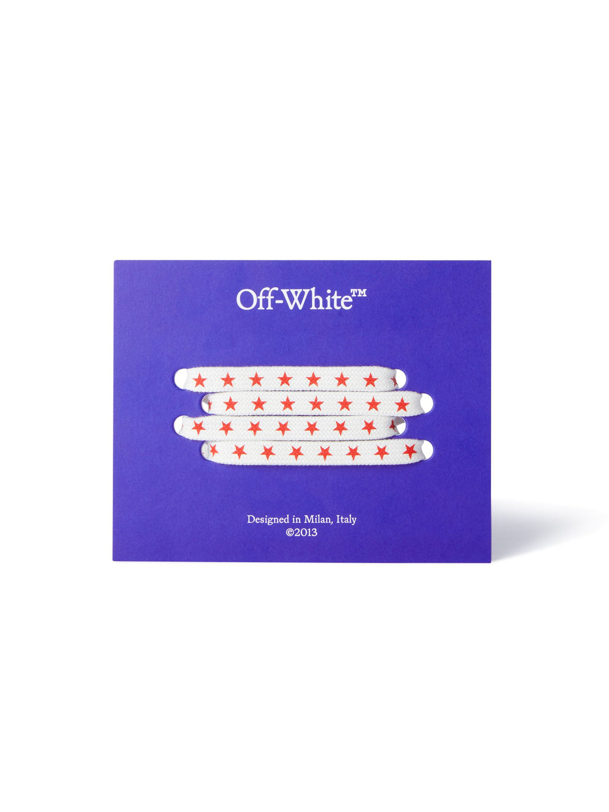 OFF WHITE OW_Shoe Laces_1 WHITE OMZJ001T25MAT001