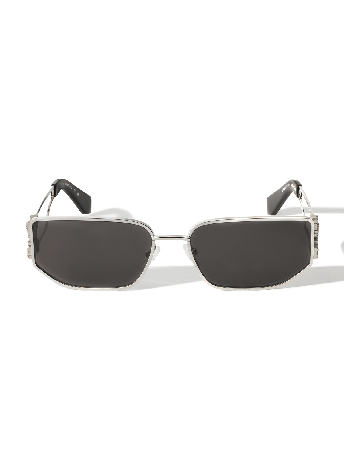 OFF WHITE Allen Dark Grey Lens Sunglasses Shiny Gold OW1027720760