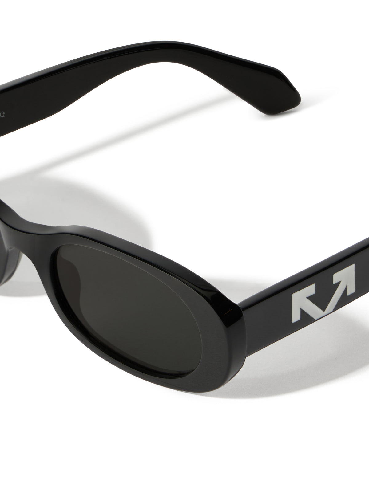 OFF WHITE Adams Smoke Lens Sunglasses SHINY WHITE OW1033100754