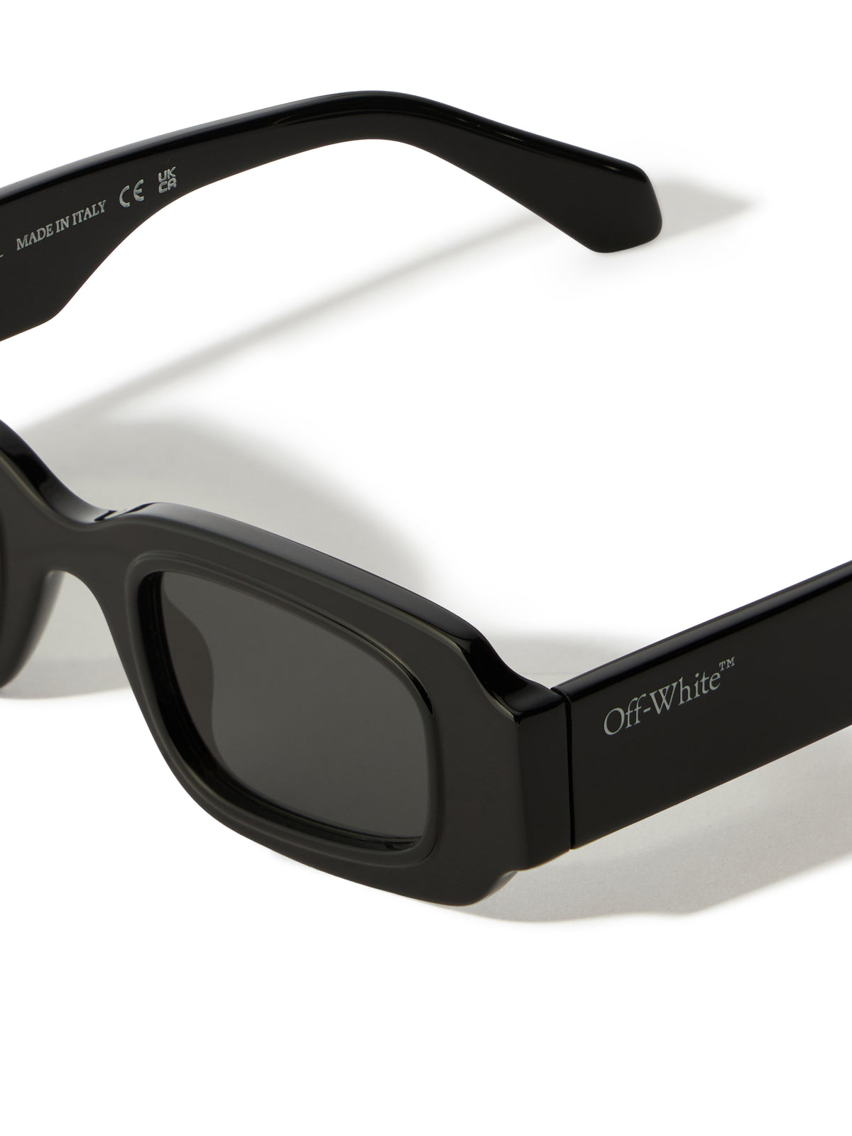 OFF WHITE Olympia Smoke Lens Sunglasses SHINY HAVANA OW1042100746