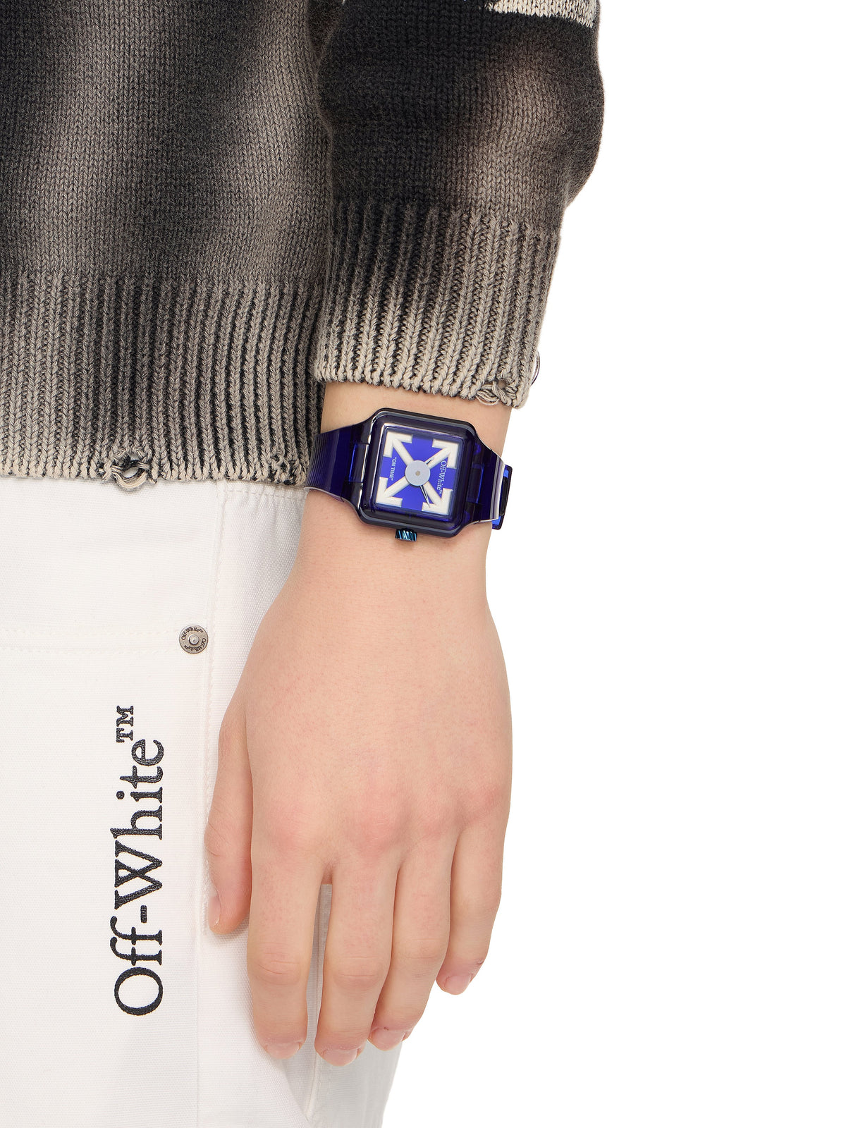 OFF WHITE "Proto 01" Watch Blue OW1G001P