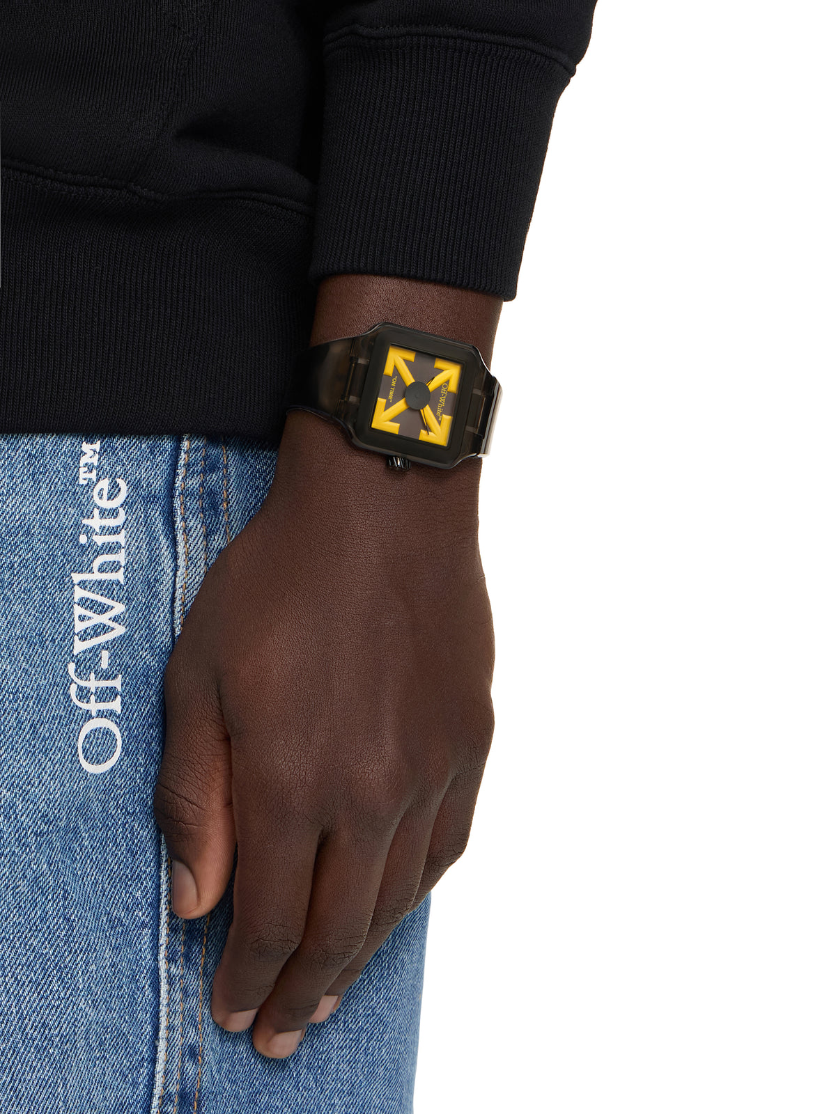 OFF WHITE "Proto 01" Watch Black OW1G001P