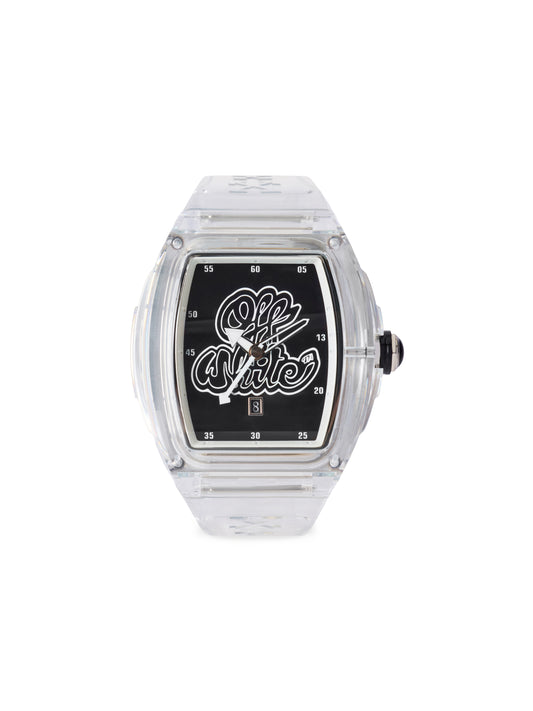 OFF WHITE "Beat" Watch White OW1G003P