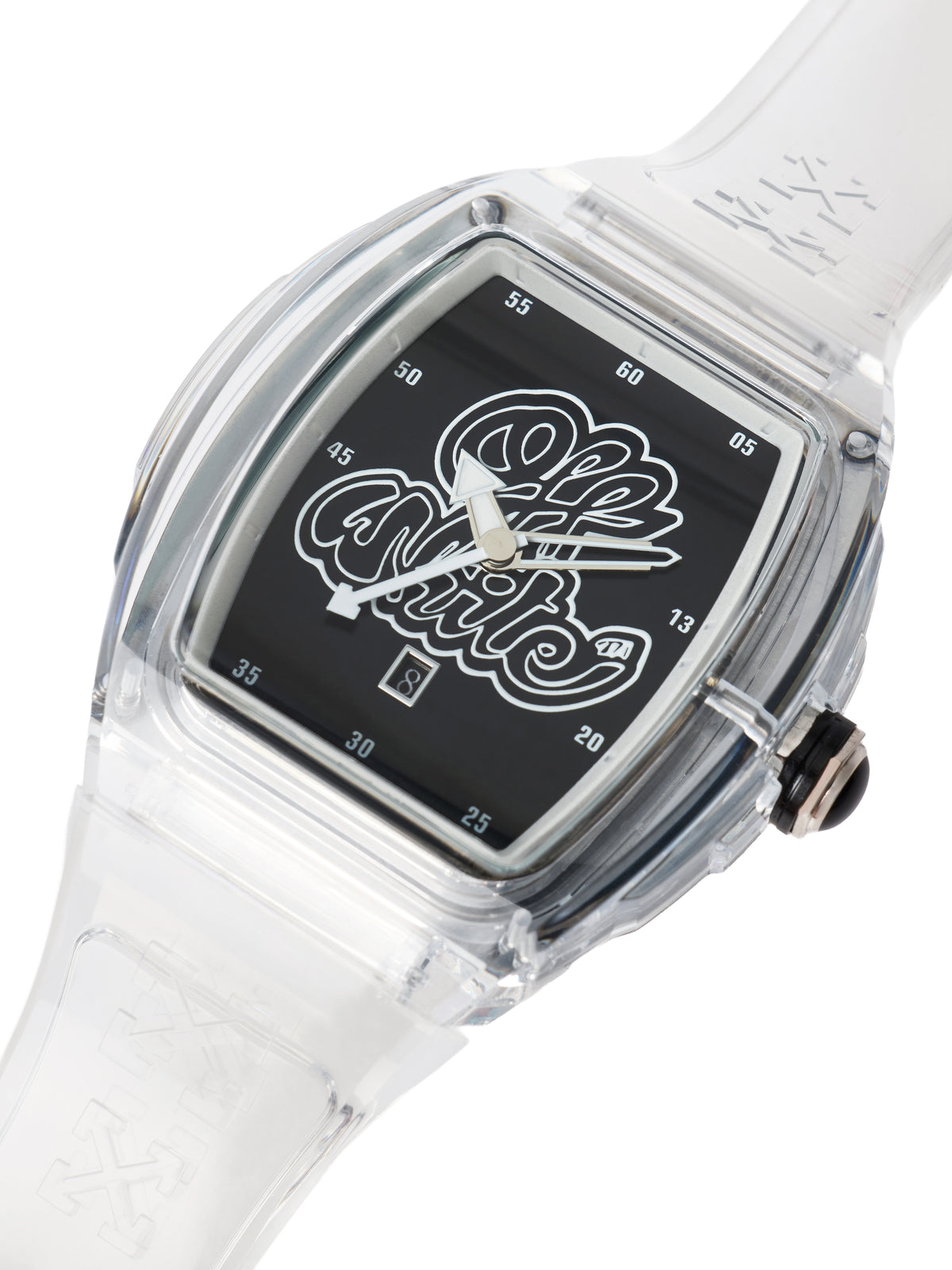 OFF WHITE "Beat" Watch White OW1G003P