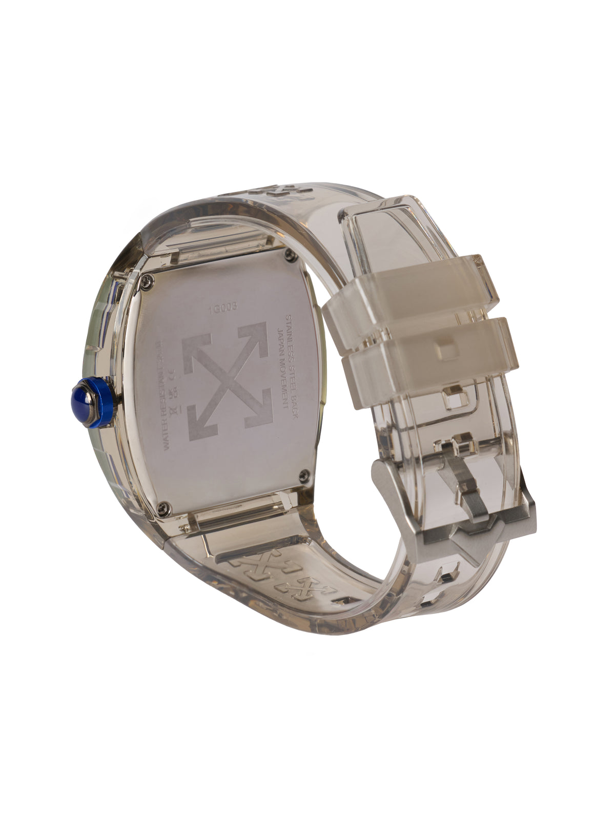 OFF WHITE "Beat" Watch Grey OW1G003P