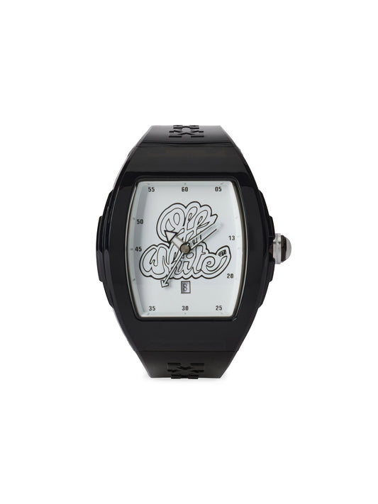 OFF WHITE "Beat" Watch Black OW1G003P