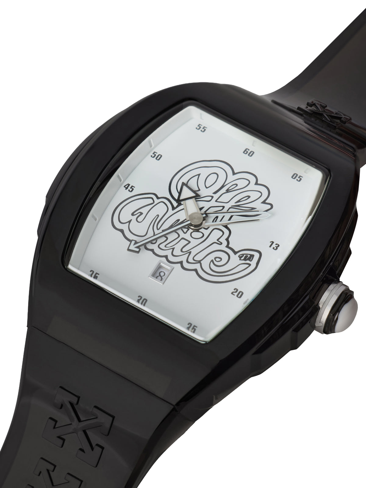 OFF WHITE "Beat" Watch Black OW1G003P